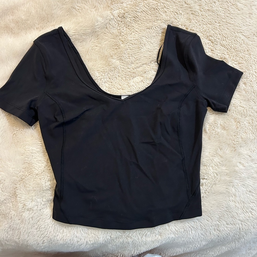lululemon align cropped shirt
